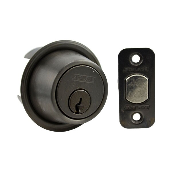 Schlage Commercial B562P613 Grade 2 Double Cylinder Deadbolt C Keyway 12287 Latch 10094 Strike B562P613 - main